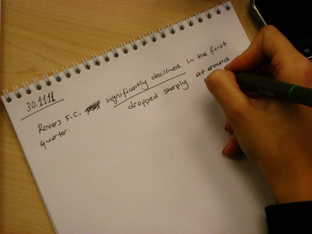 Business Hand Writing Workshop