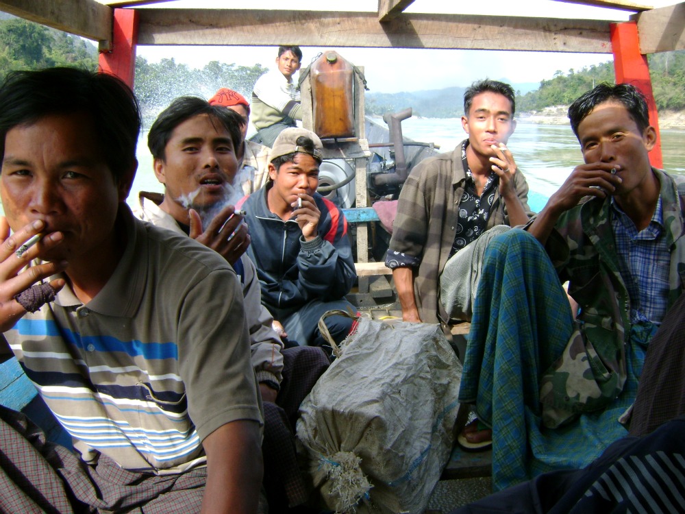 Marlboro men, between Sinbo and Bhamo