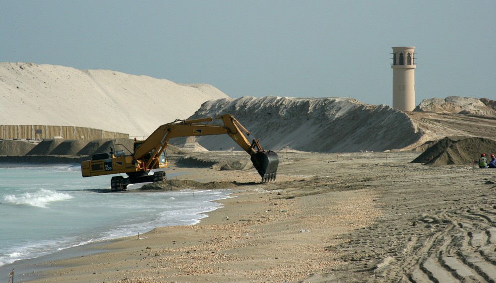 Beach nourishment