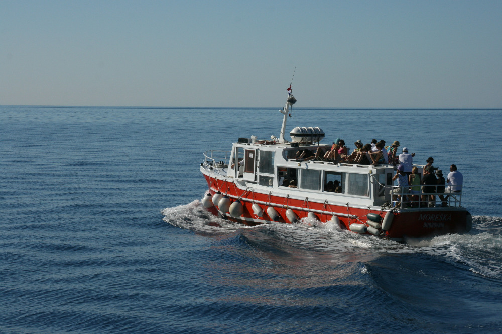 Between Korcula and Mljet