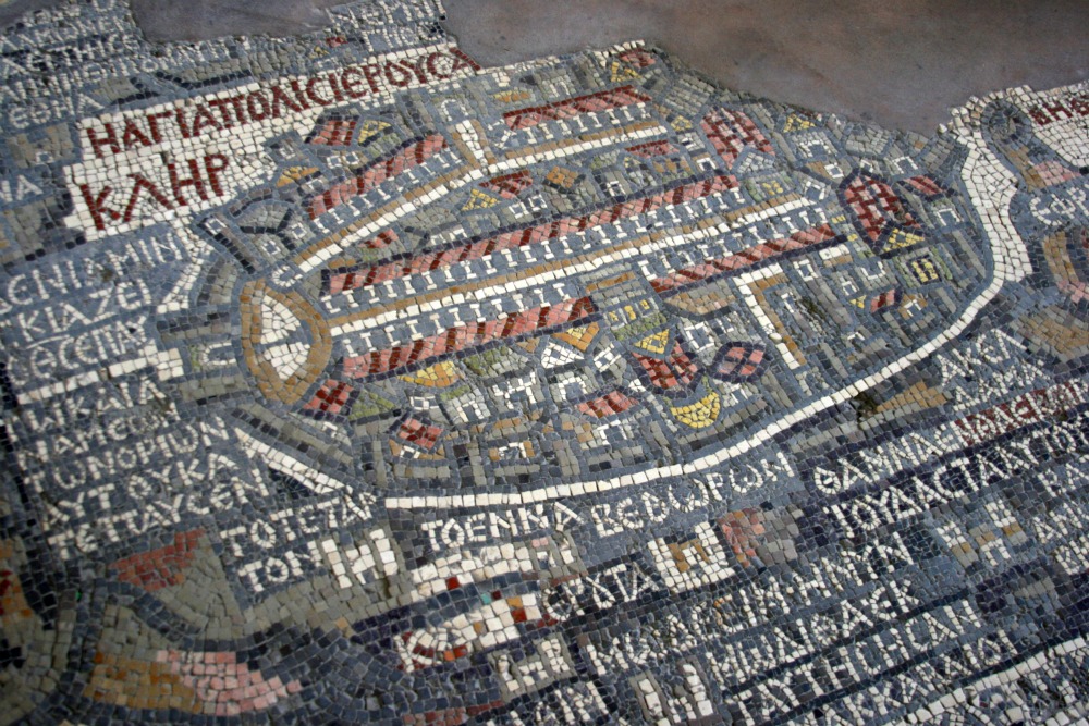 Mosaic map of Jerusalem, Madaba