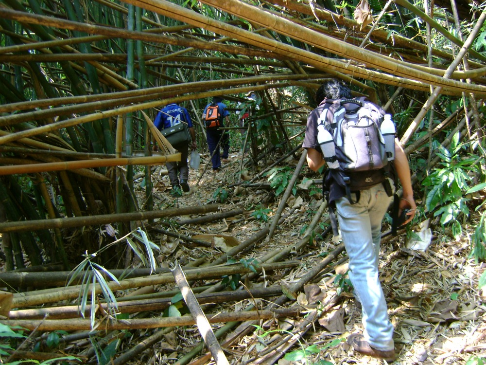 Trailblazing, Nam Ha National Protected Area