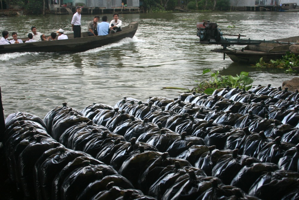 Soy sauce factory, Vinh Long