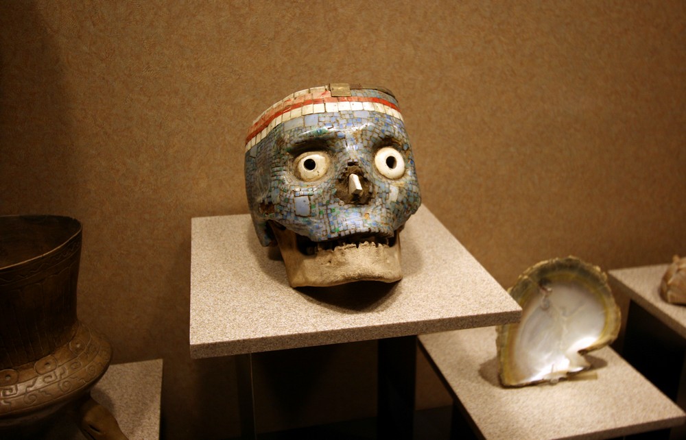 Aztec mask, National Museum of Anthropology