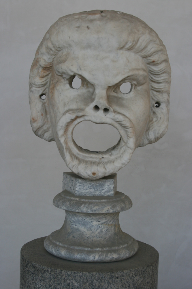 Theatre mask, Museo Nazionale Romano