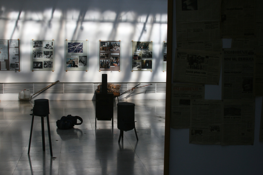 Siege exhibit, Historical Museum of Bosnia and Herzegovina