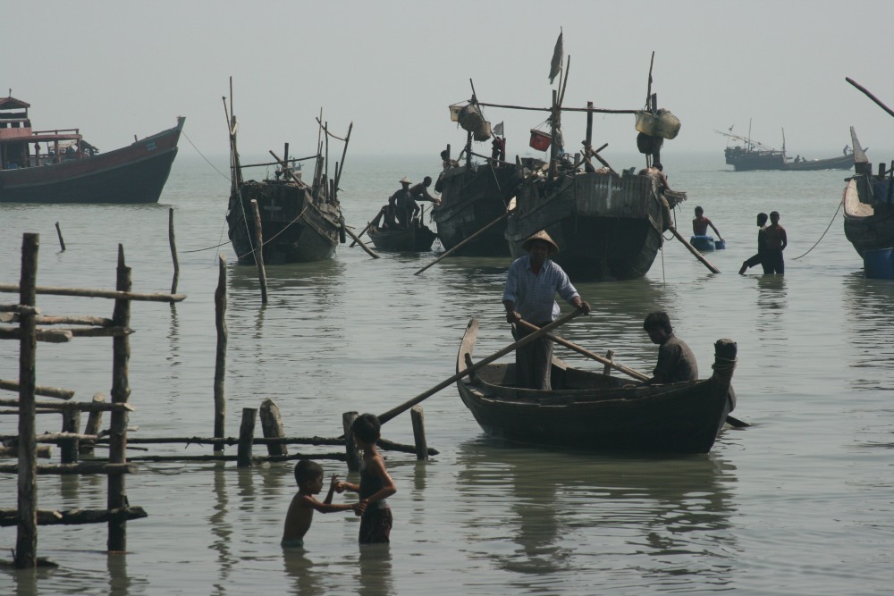 Kaladan River, Sittwe