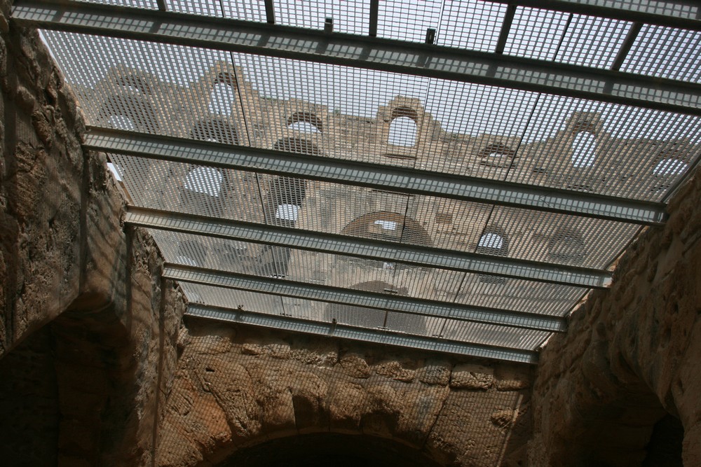 Gladiator tunnel, El Jem