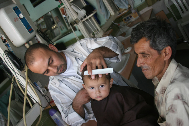 First haircut, Bergama